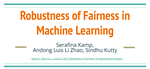 Fairness in Machine Learning